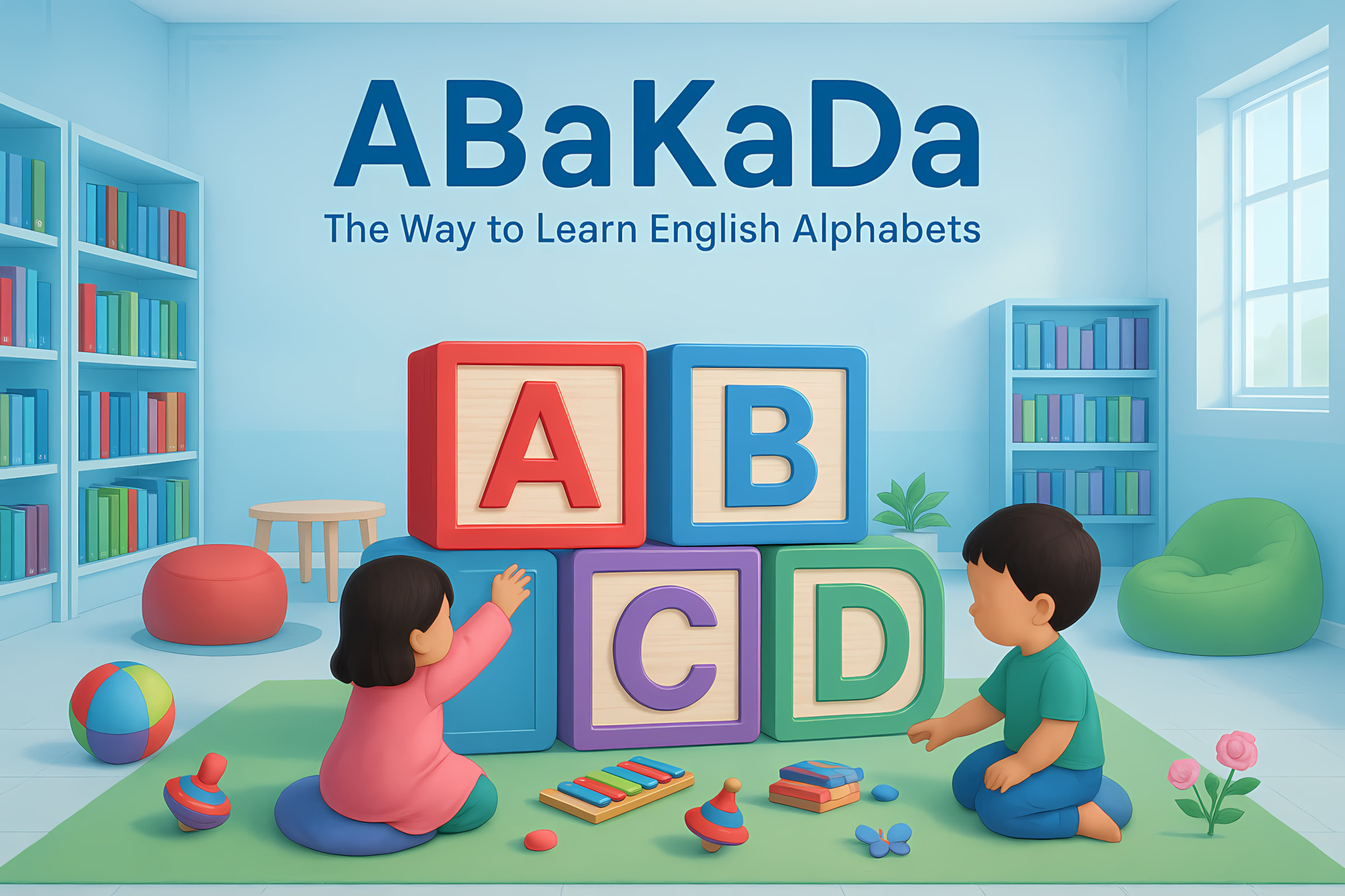 Cover: ABaKaDa - The Way to Learn English Alphabets