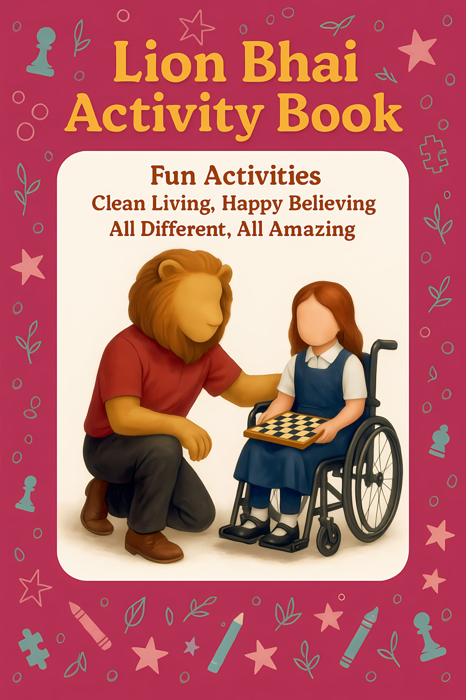 Cover: Lion Bhai — Activity Book